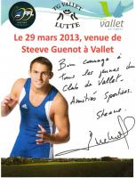 29 mars 2013 - Venue de Steeve Guenot